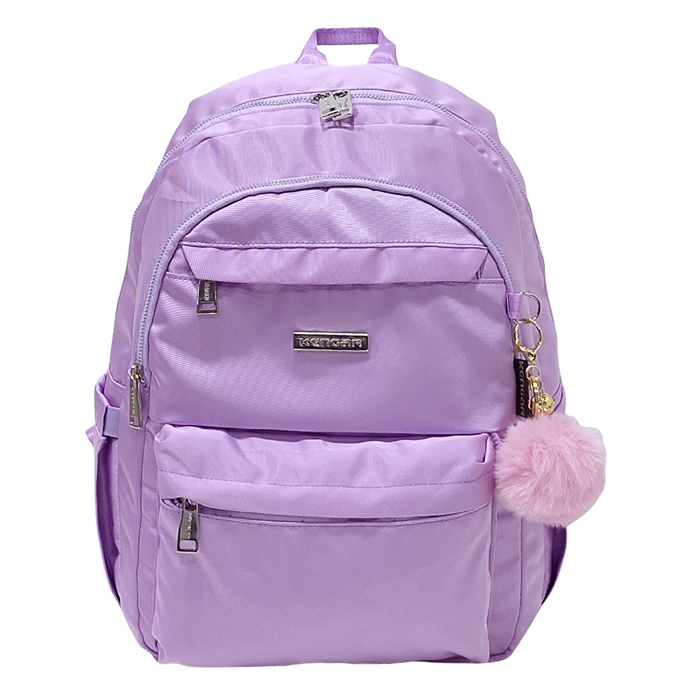 MOCHILA MODELO ALONDRA KENGAR - LILA - 1