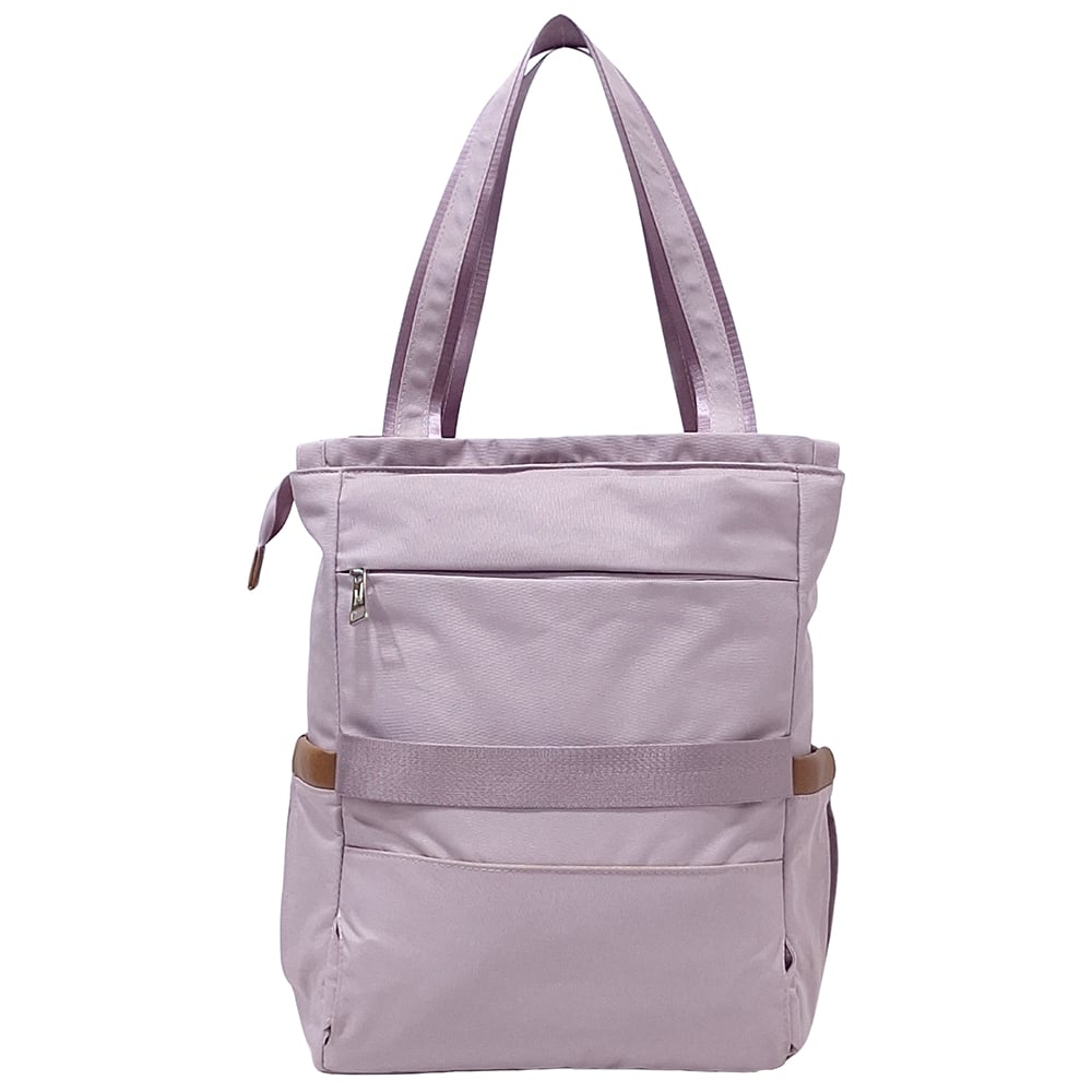 BOLSO MOCHILA VIAJERA MODELO RENATA - ACEITUNA PASTEL - 5