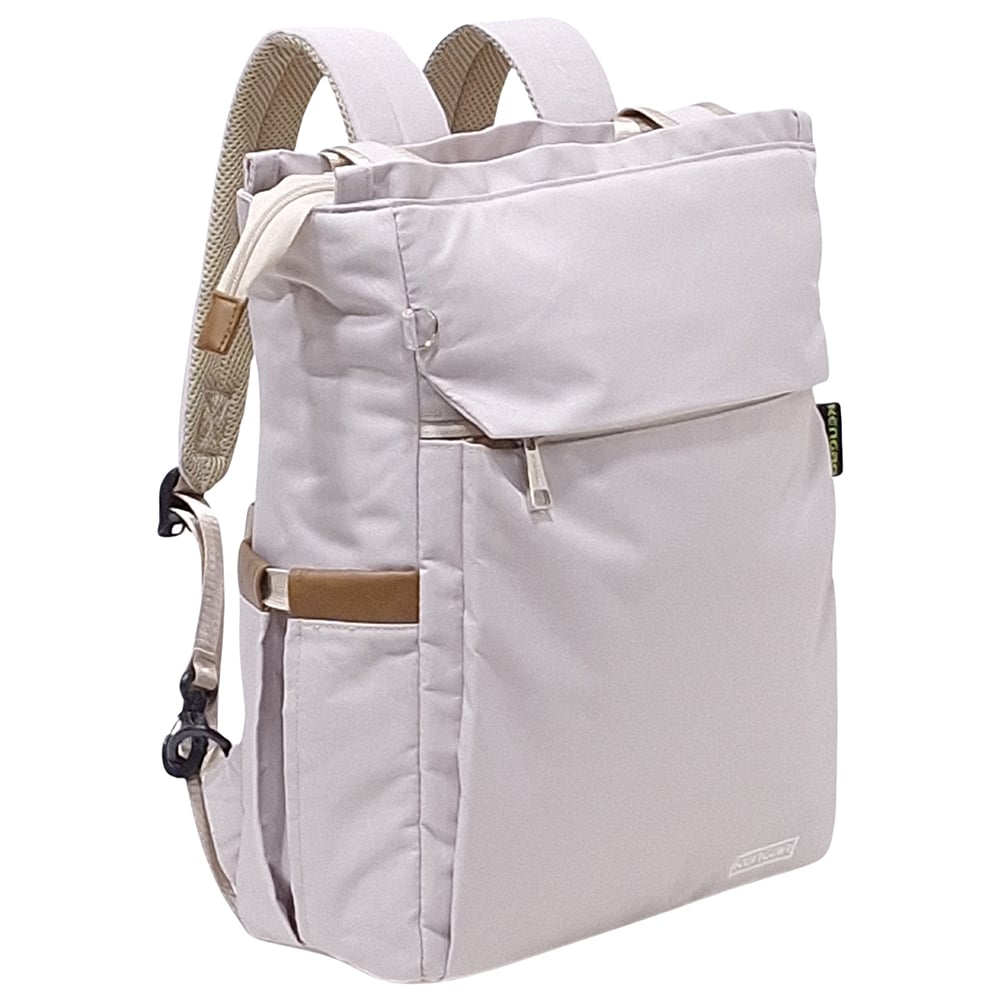 BOLSO MOCHILA VIAJERA MODELO RENATA - ARENA PASTEL - 1