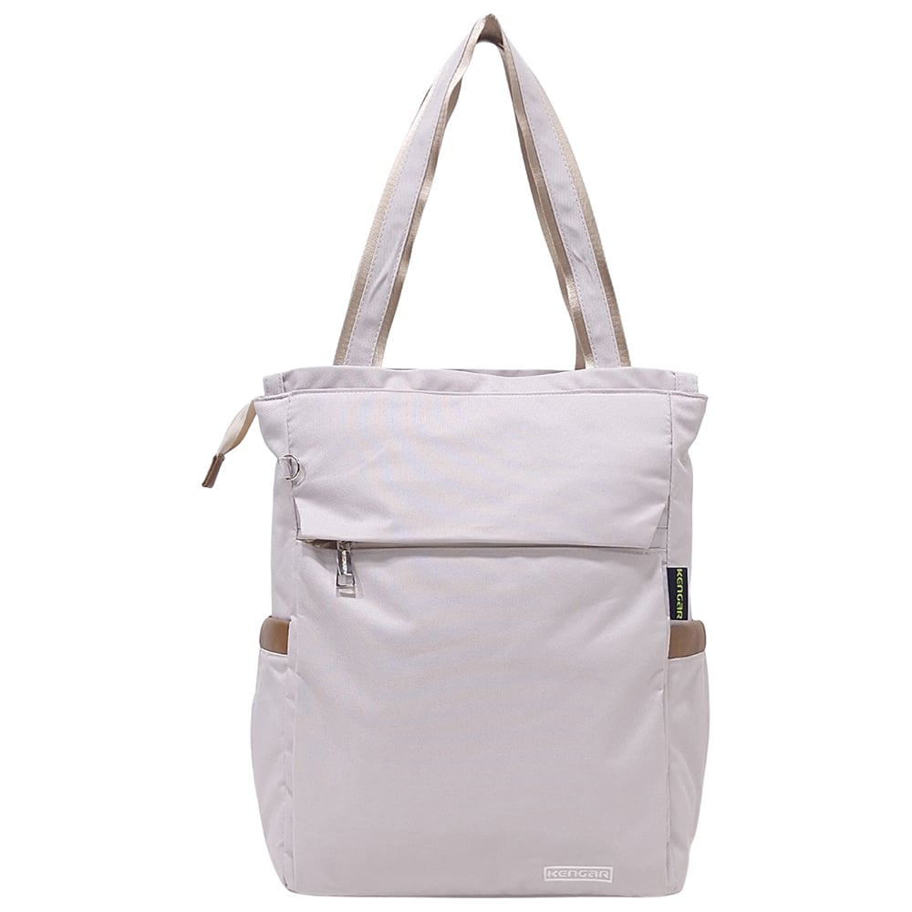 BOLSO MOCHILA VIAJERA MODELO RENATA - ARENA PASTEL - 2