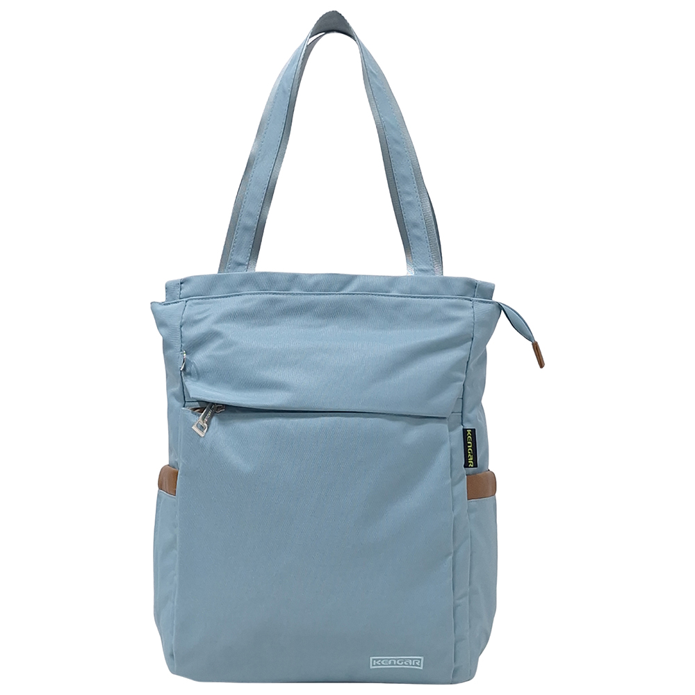 BOLSO MOCHILA VIAJERA MODELO RENATA - VERDE PASTEL - 2