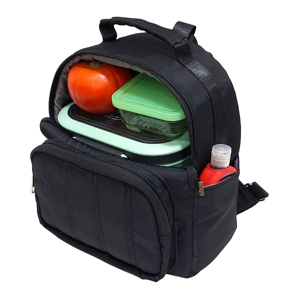 LONCHERA TÉRMICA MODELO KAWAI KENGAR - NEGRO - 2