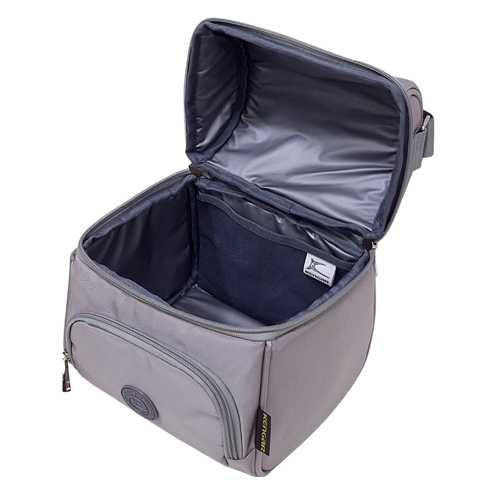 LONCHERA MODELO BLU N1 KENGAR - PLOMO PLATA - 3