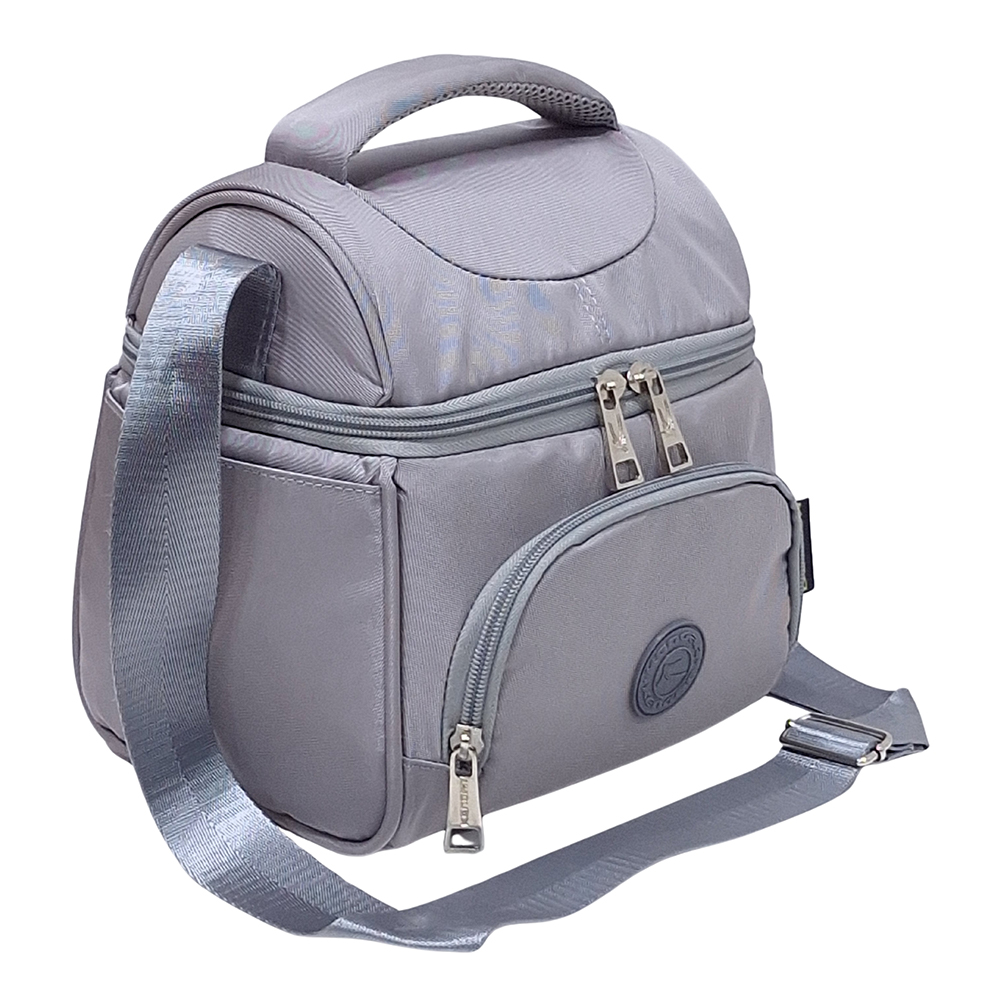 LONCHERA MODELO BLU N1 KENGAR - PLOMO PLATA - 4