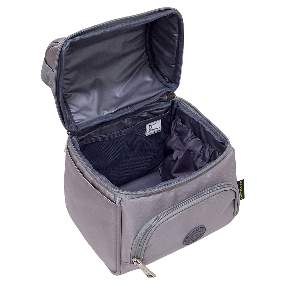 LONCHERA MODELO BLU N1 KENGAR - PLOMO PLATA - 5