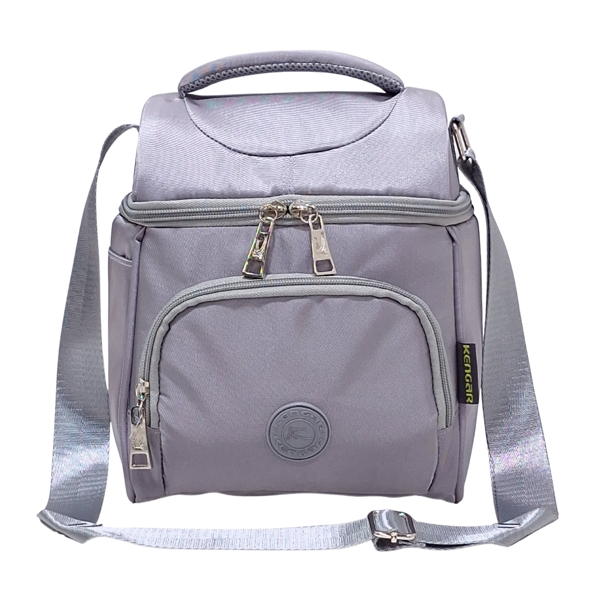 LONCHERA MODELO BLU N2 KENGAR - PLOMO PLATA - 1