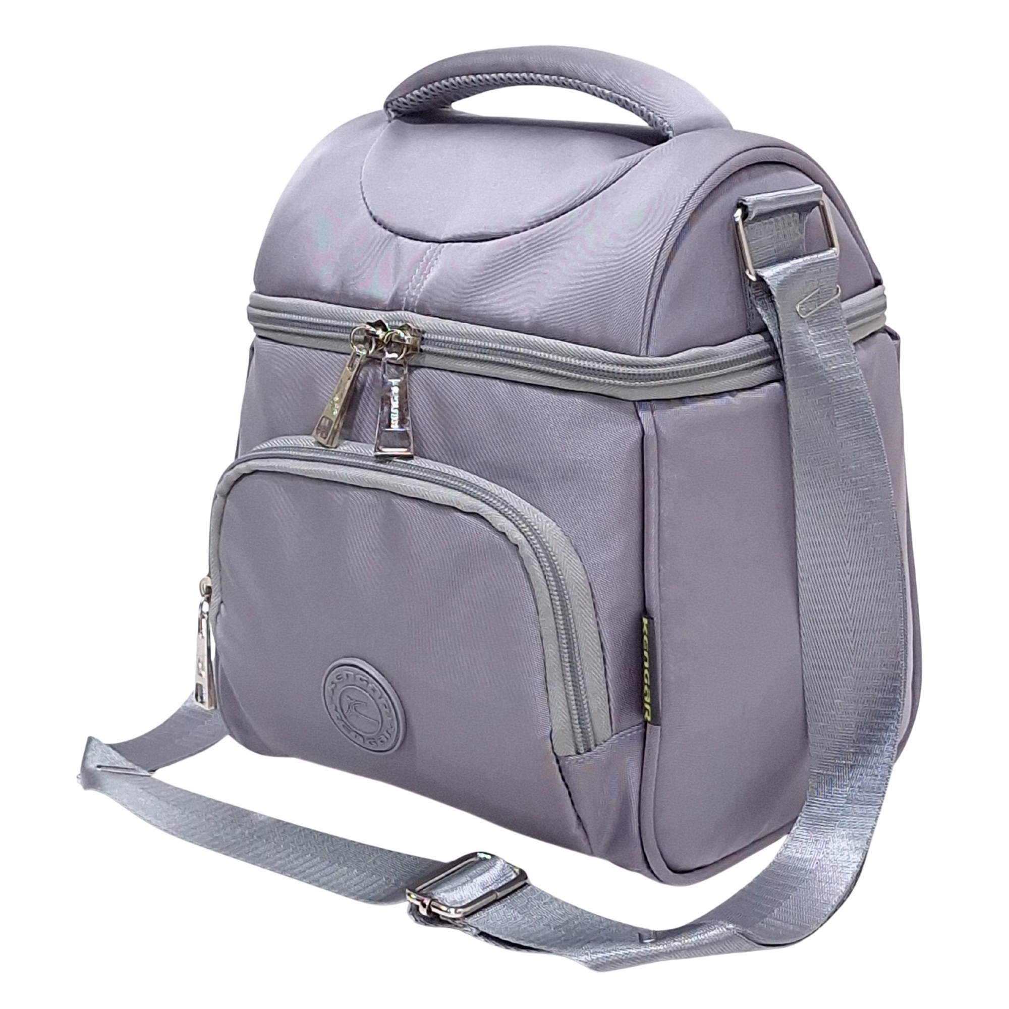 LONCHERA MODELO BLU N2 KENGAR - PLOMO PLATA - 2