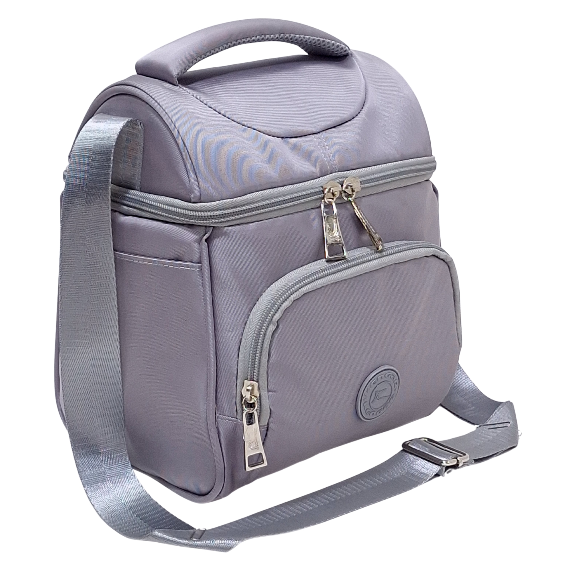 LONCHERA MODELO BLU N2 KENGAR - PLOMO PLATA - 3