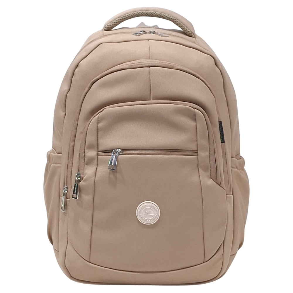 MOCHILA MODELO PIERO KENGAR - BEIGE - 1