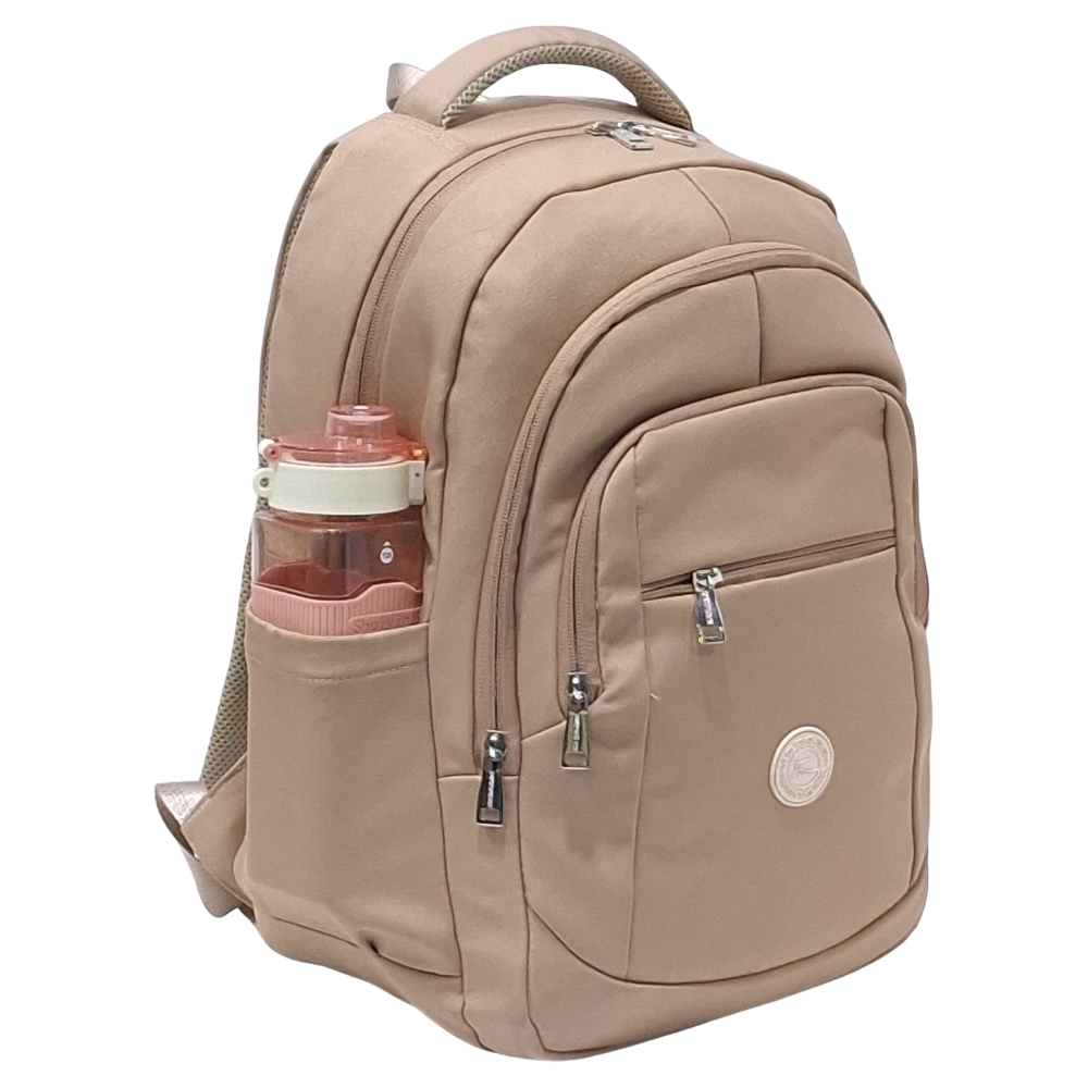 MOCHILA MODELO PIERO KENGAR - BEIGE - 4