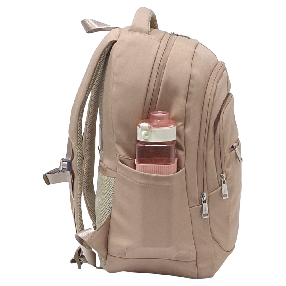 MOCHILA MODELO PIERO KENGAR - BEIGE - 5
