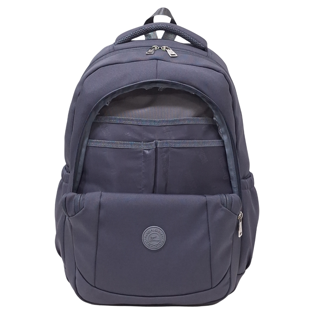 MOCHILA MODELO PIERO KENGAR - PLOMO - 2