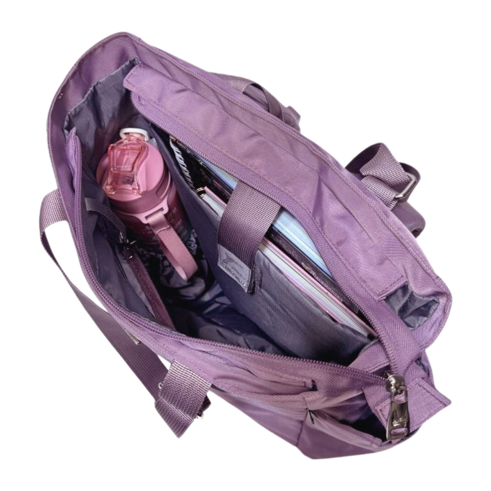 BOLSO MOCHILA MODELO DONATA - ACEITUNA - 6