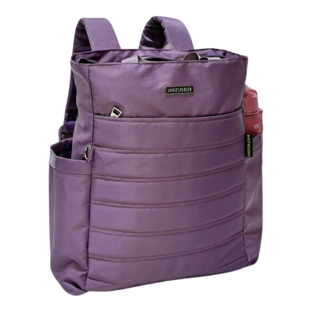 BOLSO MOCHILA MODELO DONATA - ACEITUNA - 8