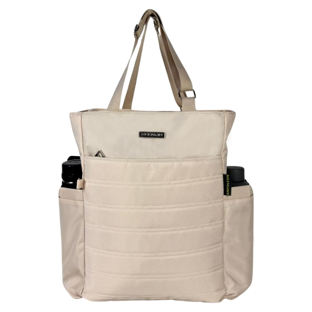 BOLSO MOCHILA MODELO DONATA - CREMA - 1