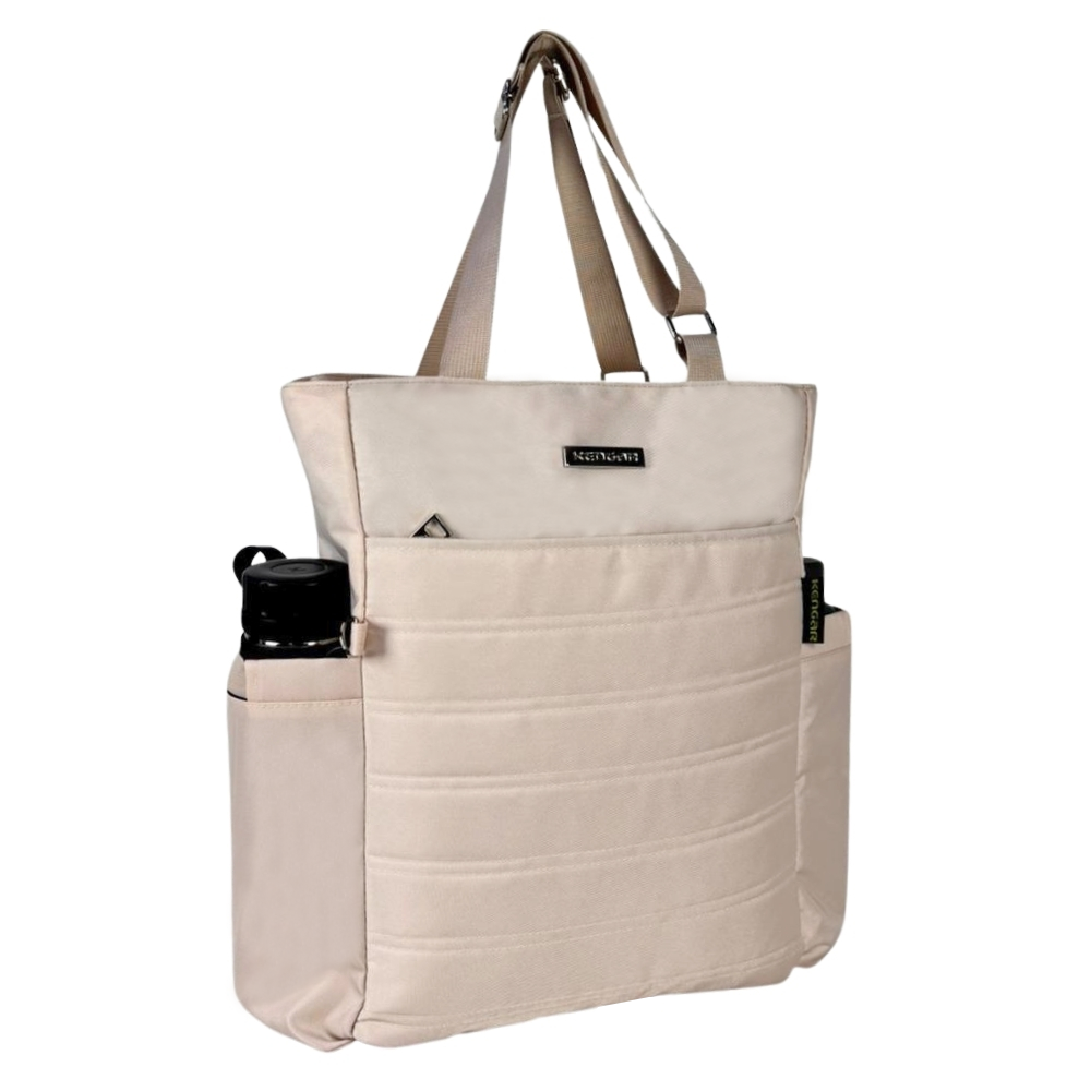 BOLSO MOCHILA MODELO DONATA - CREMA - 3