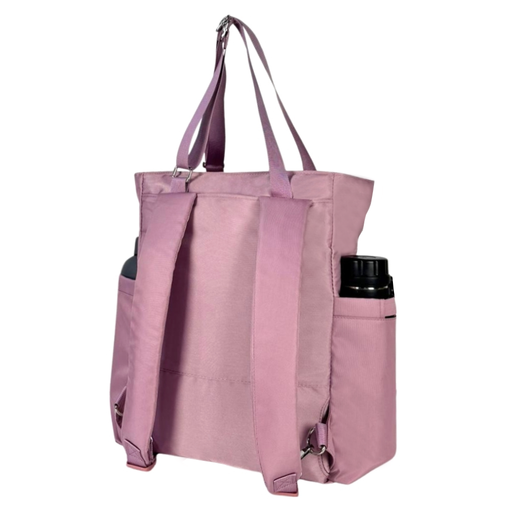 BOLSO MOCHILA MODELO DONATA - PALO ROSA - 4