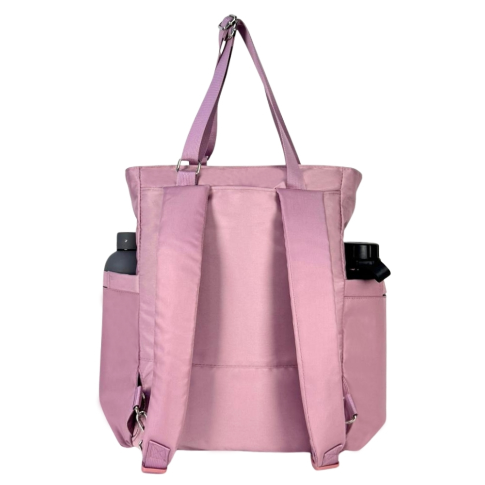 BOLSO MOCHILA MODELO DONATA - PALO ROSA - 5