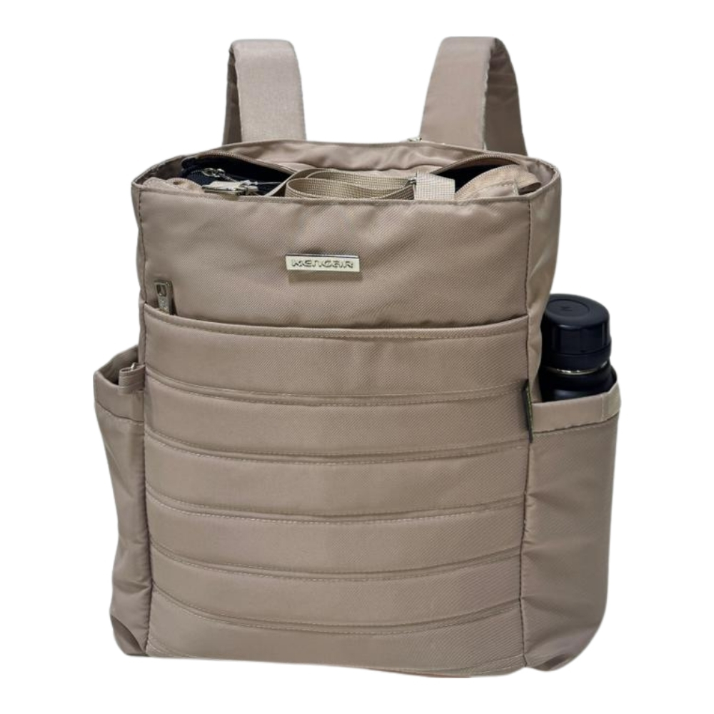 BOLSO MOCHILA MODELO DONATA - PIEL - 7