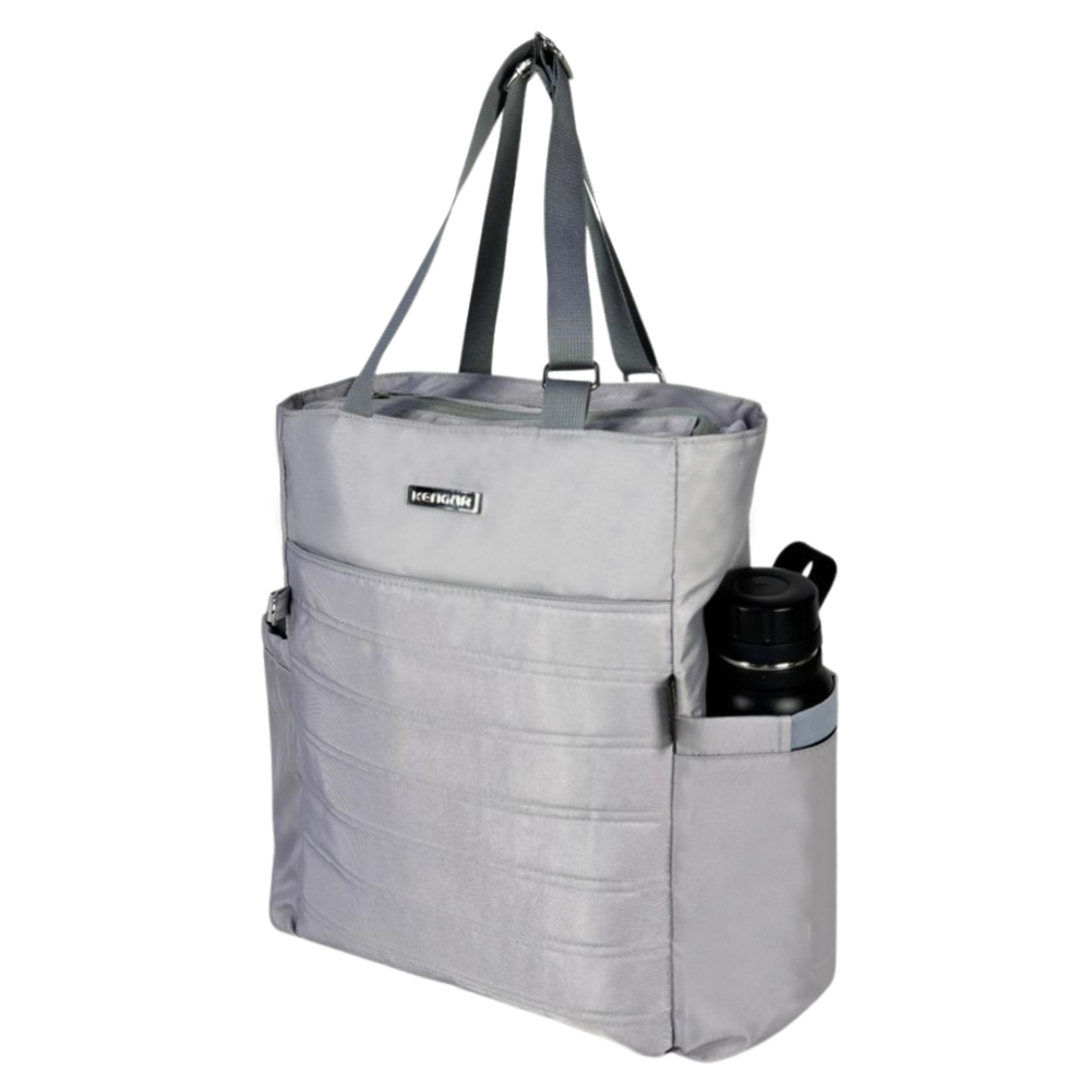 BOLSO MOCHILA MODELO DONATA - PLOMO PLATA - 2