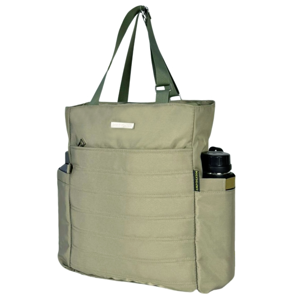 BOLSO MOCHILA MODELO DONATA - VERDE OLIVO - 2