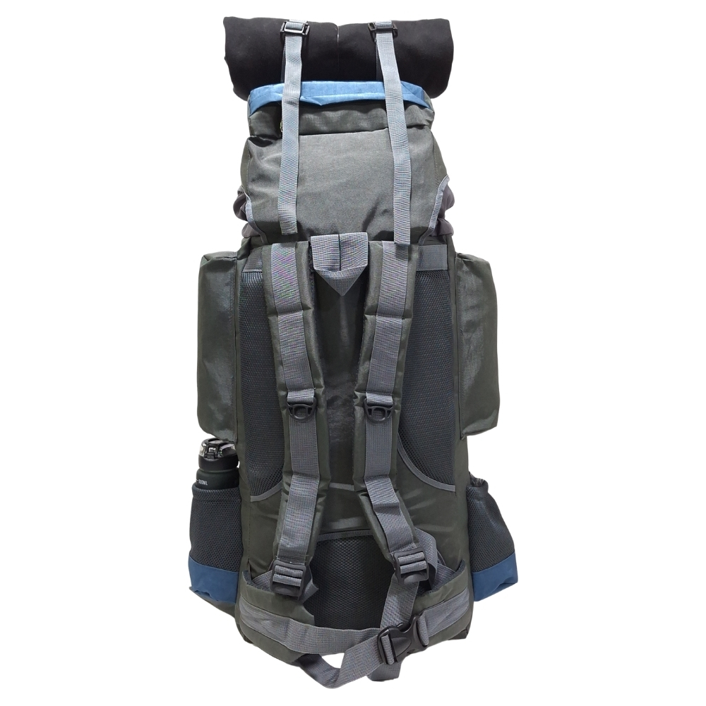 PROMOCIÓN MOCHILA DE CAMPING N3 KENGAR PLOMO-ACERO + BOLSO PUFFER XS JEAN - 4