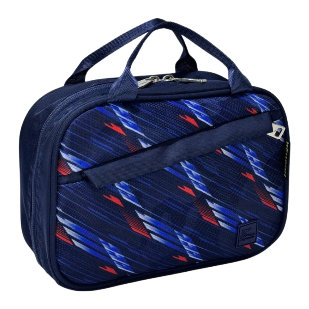 CARTUCHERA ORGANIZADORA XL KENGAR AZUL ESTAMPADO 2 - 5