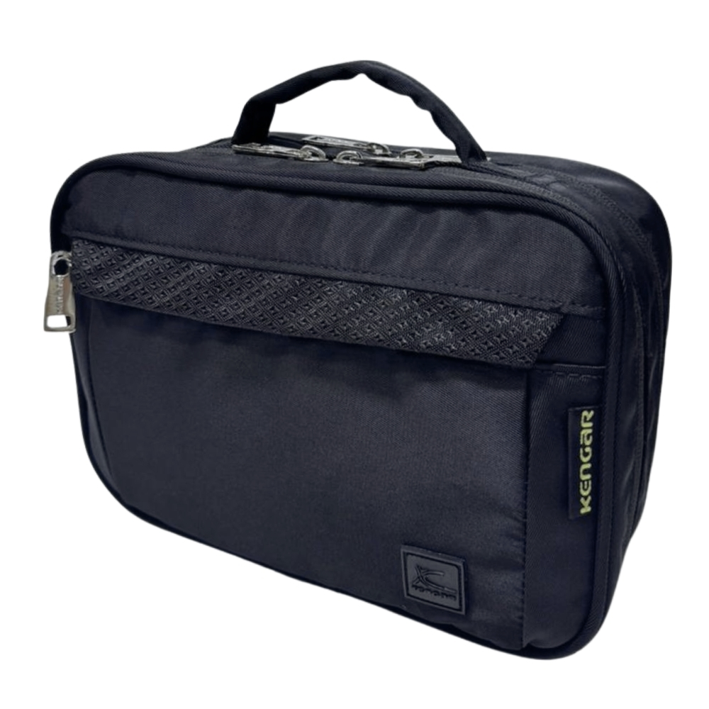 CARTUCHERA ORGANIZADORA PENCIL KENGAR - NEGRO ENTERO - 5