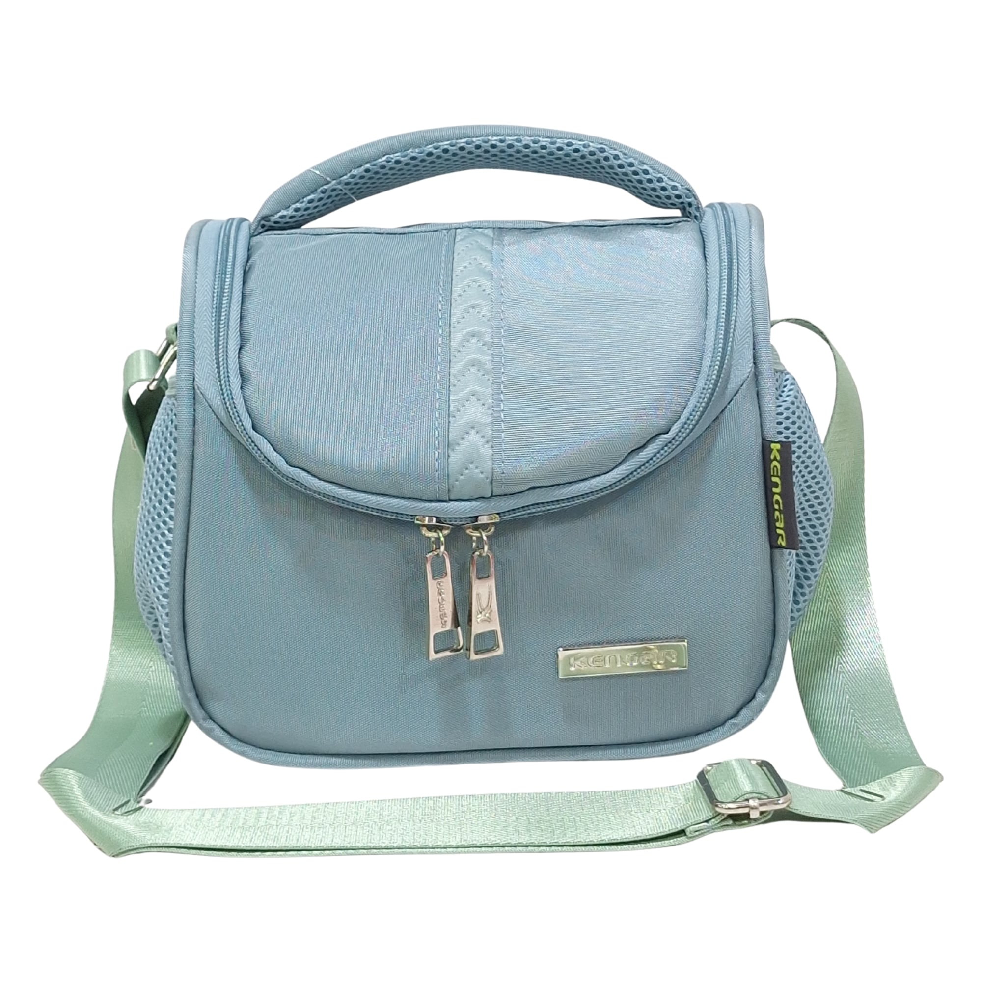 LONCHERA MODELO CARS KENGAR - VERDE PASTEL - 1