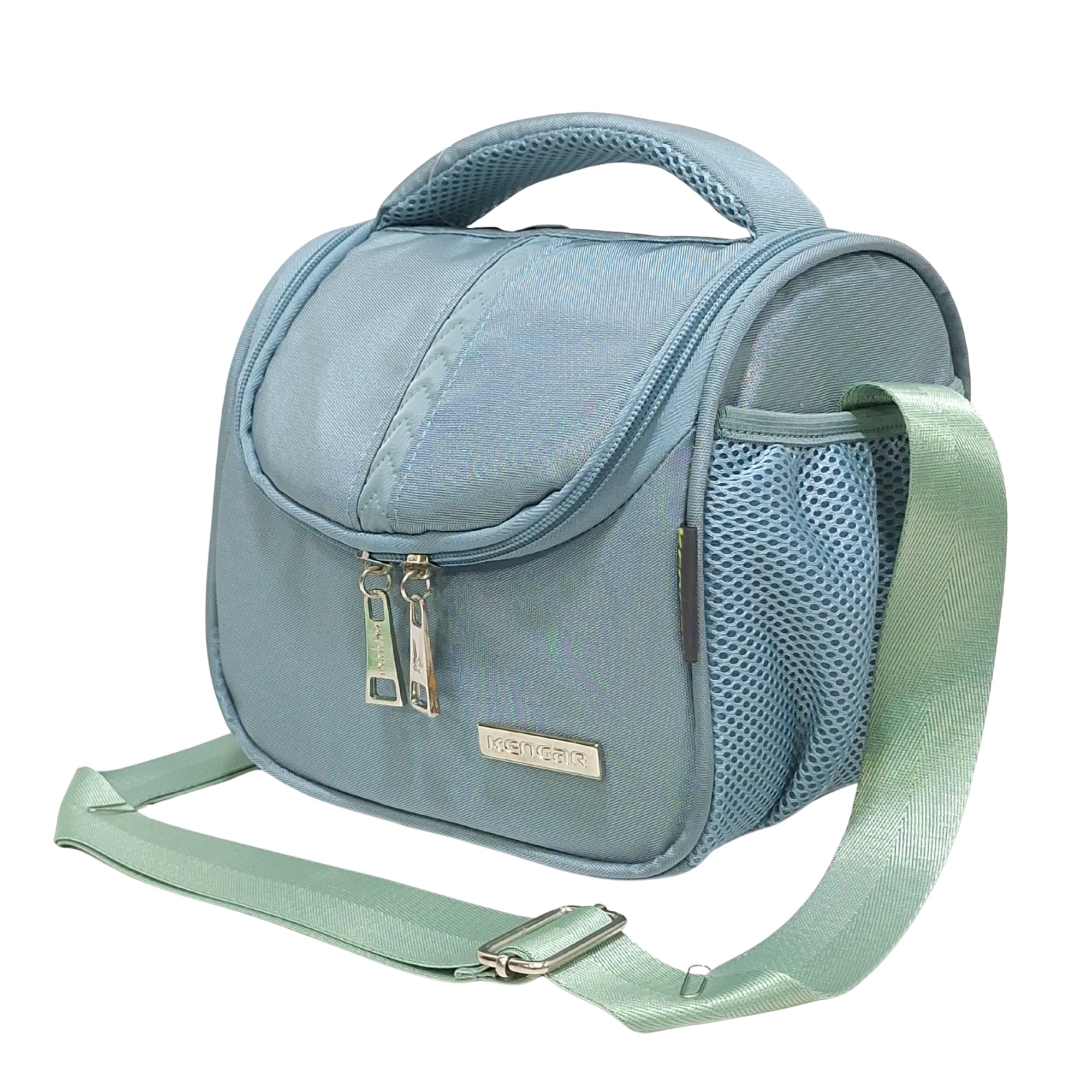 LONCHERA MODELO CARS KENGAR - VERDE PASTEL - 2