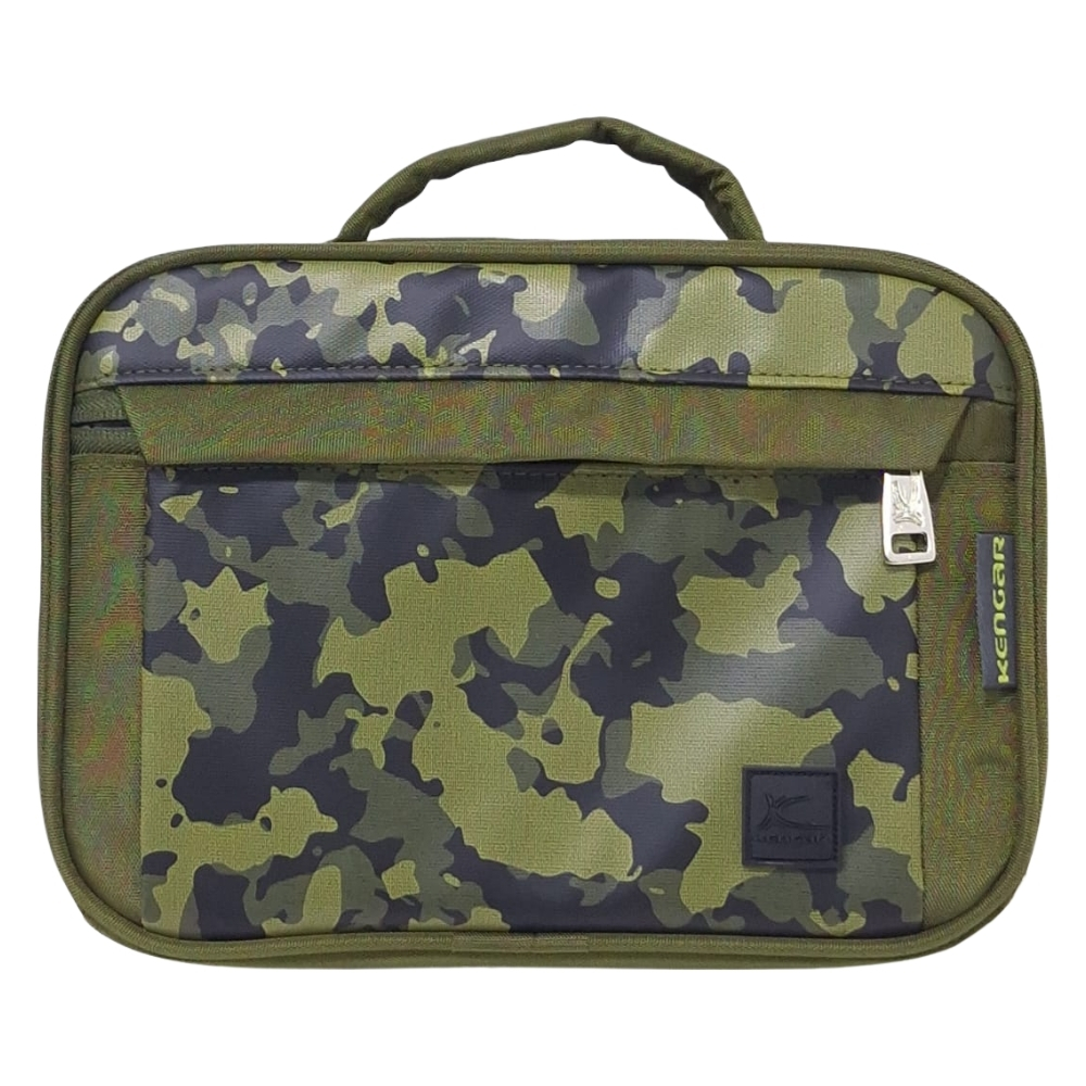 CARTUCHERA ORGANIZADORA PENCIL KENGAR - RANGER VERDE MILITAR - 2
