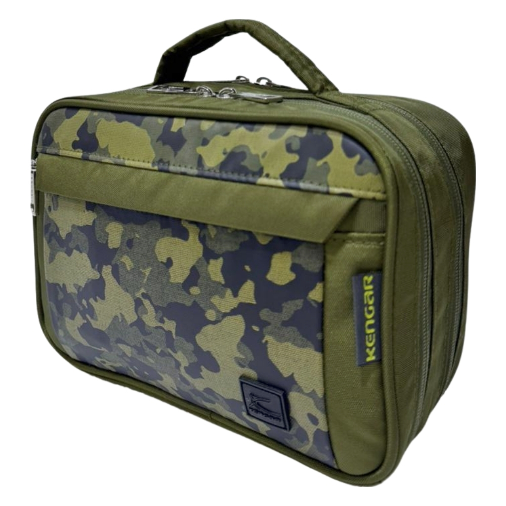 CARTUCHERA ORGANIZADORA PENCIL KENGAR - RANGER VERDE MILITAR - 4
