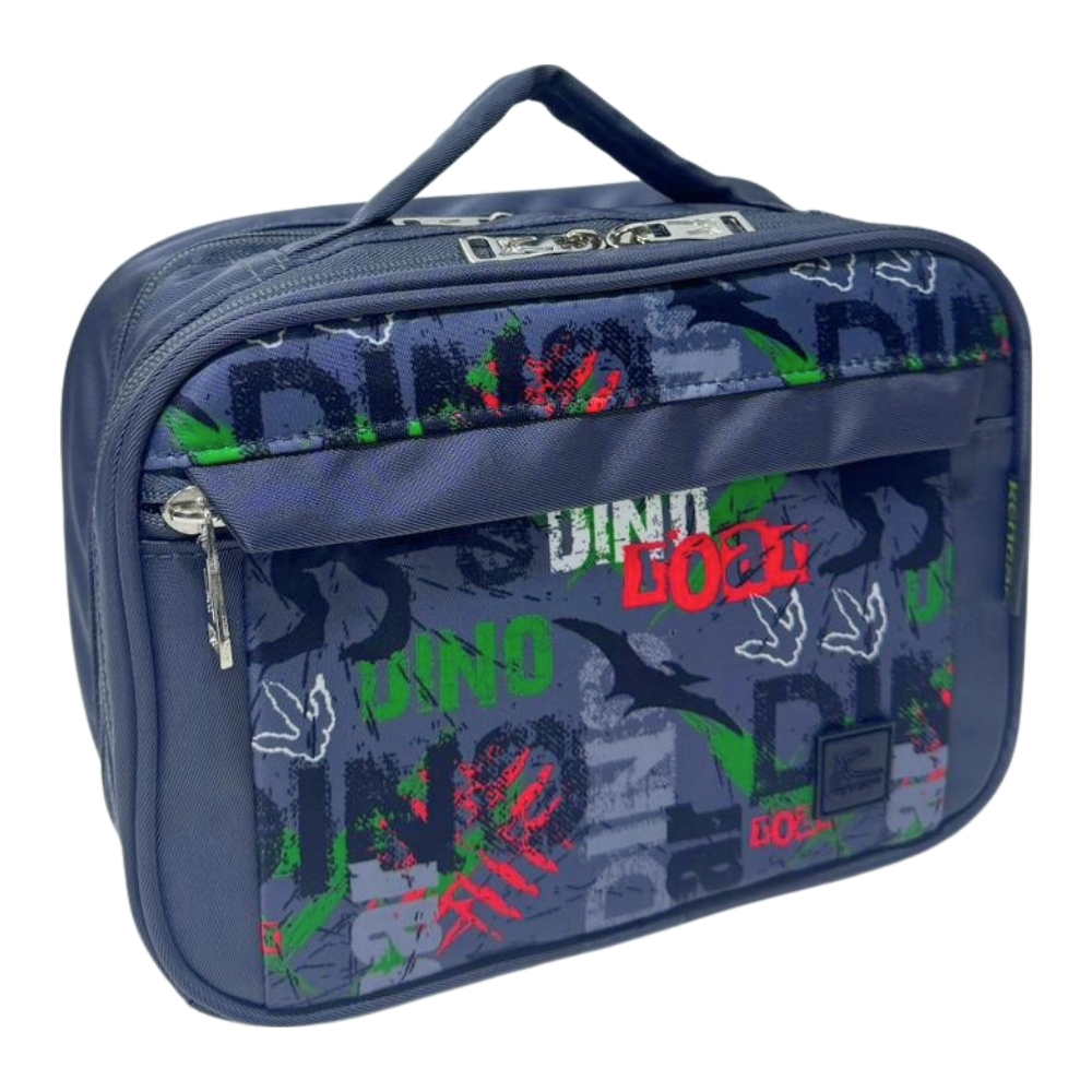 CARTUCHERA ORGANIZADORA PENCIL KENGAR - PLOMO ESTAMPADO 1 - 6