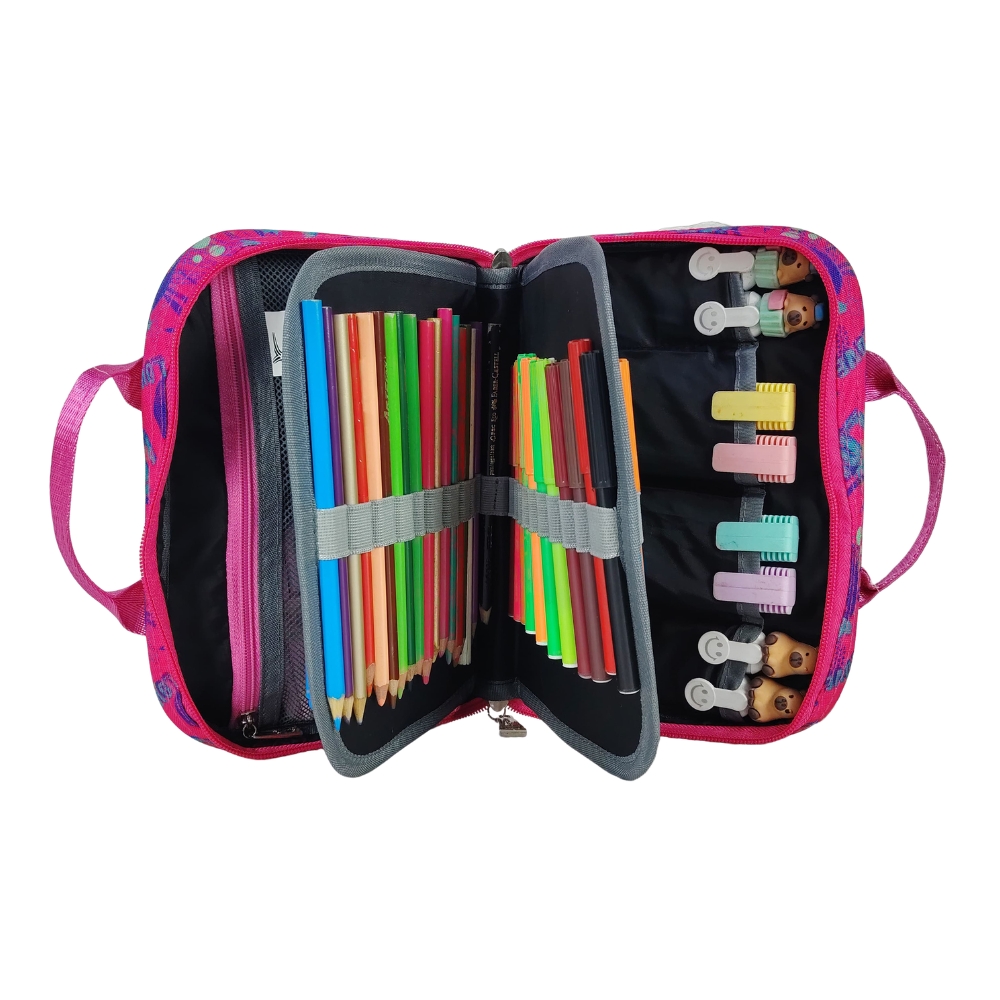 CARTUCHERA ORGANIZADORA POWER - ESTAMPADO MUJER 2 - 3