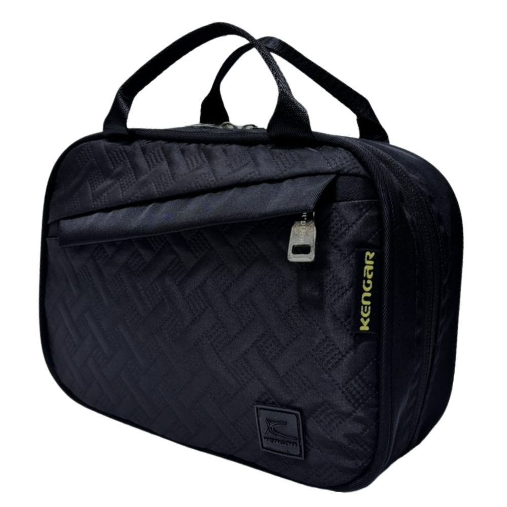 CARTUCHERA ORGANIZADORA XL KENGAR NEGRO MARTILLO - 4