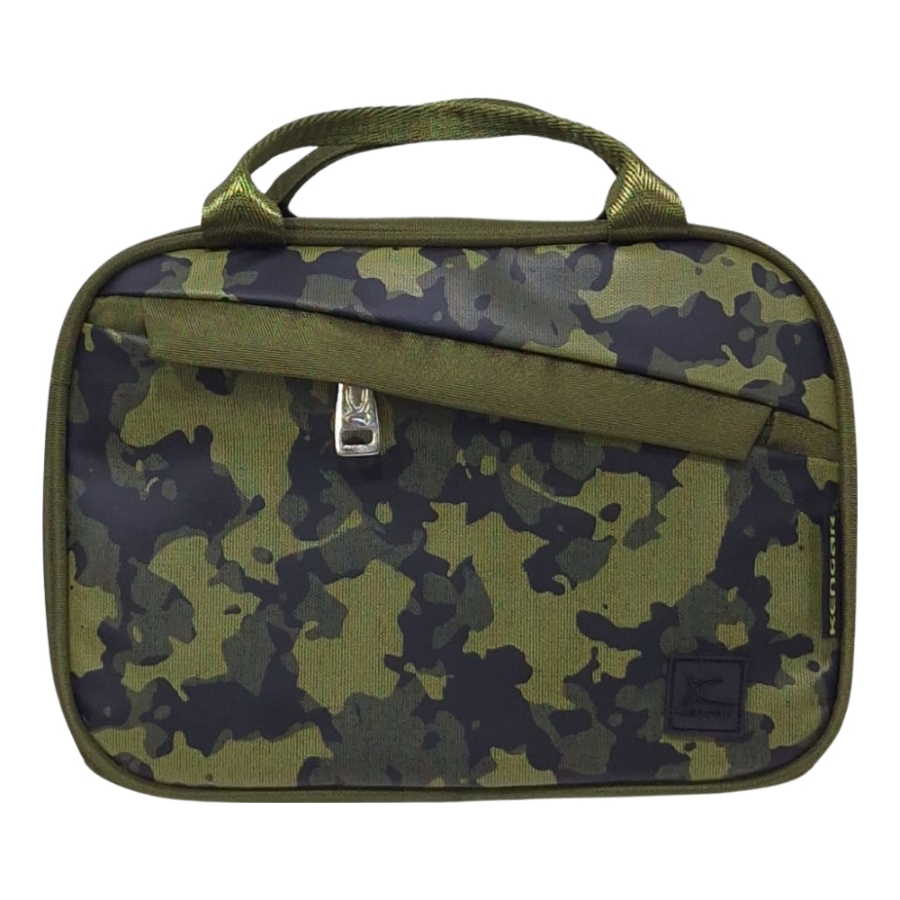 CARTUCHERA ORGANIZADORA XL KENGAR RANGER VERDE MILITAR - 2