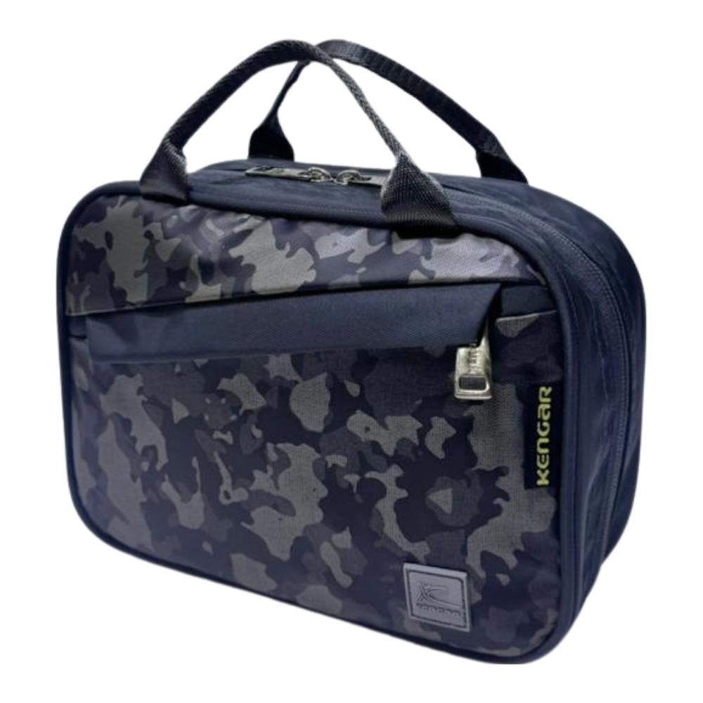 CARTUCHERA ORGANIZADORA XL KENGAR RANGER PLOMO - 4