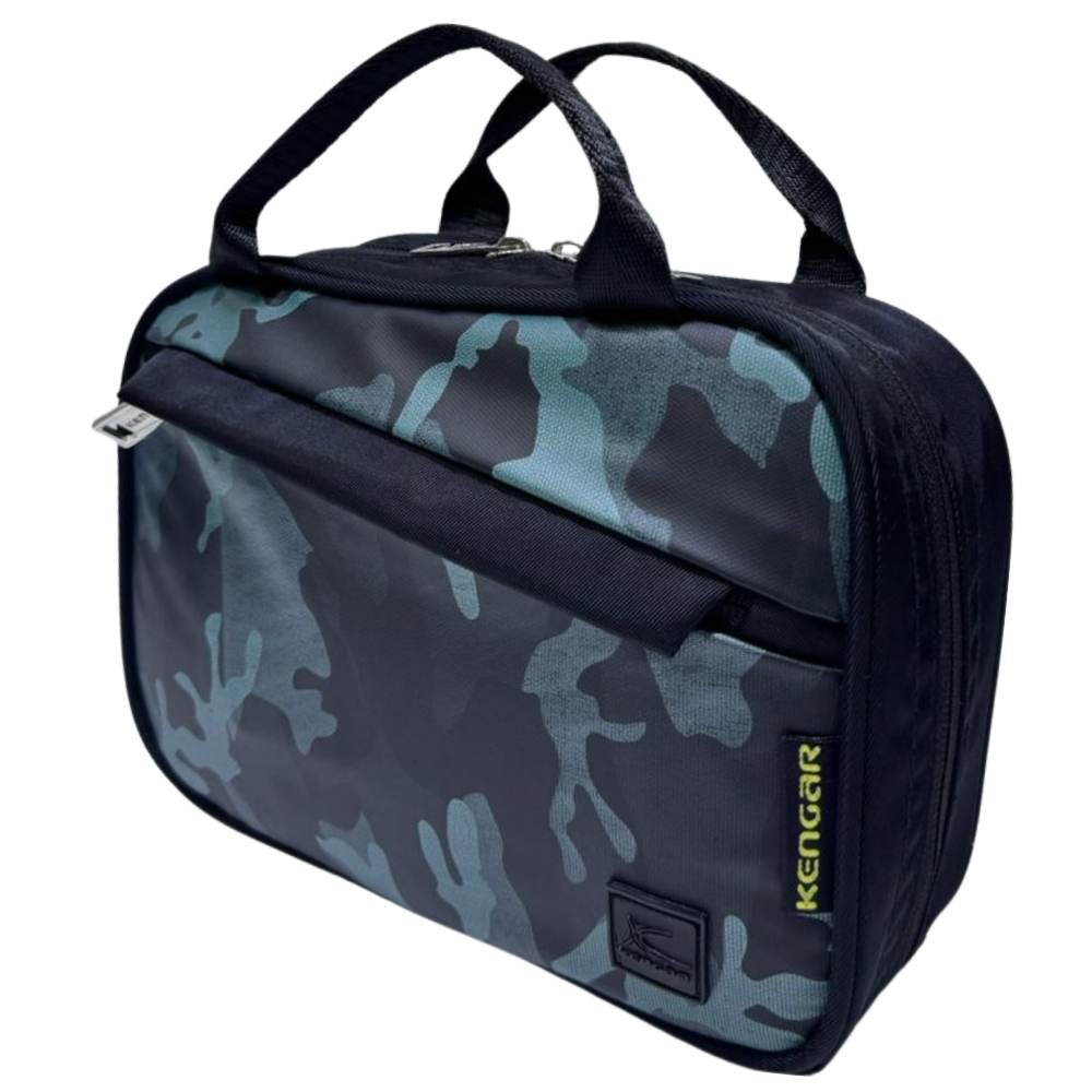 CARTUCHERA ORGANIZADORA XL KENGAR RANGER VERDE JADE - 4