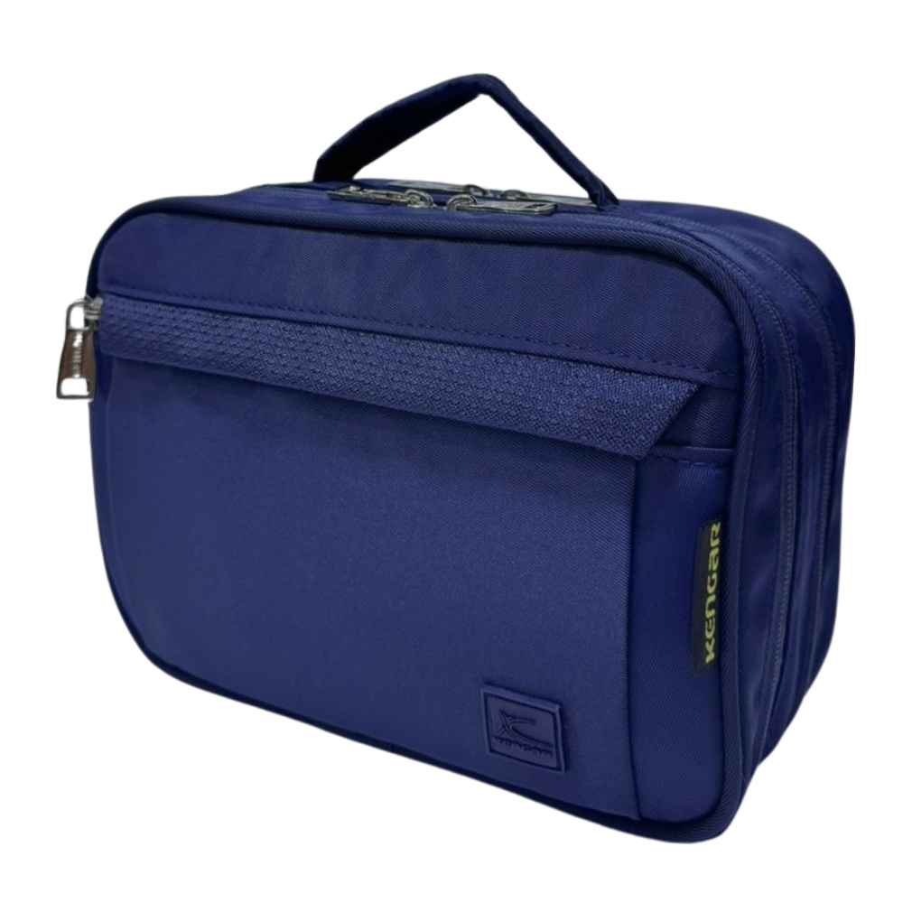 CARTUCHERA ORGANIZADORA PENCIL KENGAR - AZUL ENTERO - 5