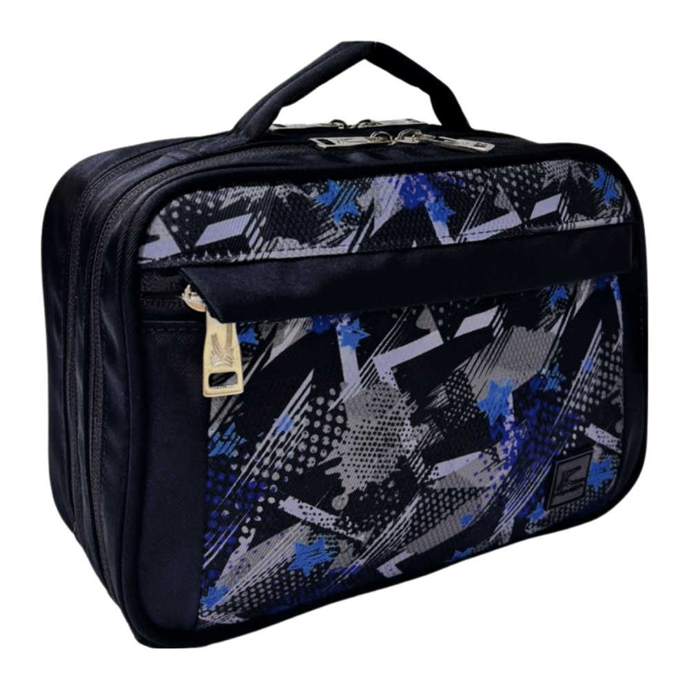 CARTUCHERA ORGANIZADORA PENCIL KENGAR - NEGRO ESTAMPADO NIÑO 1 - 7