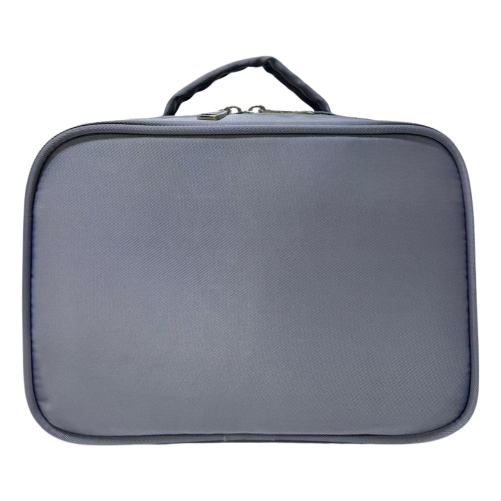 CARTUCHERA ORGANIZADORA PENCIL KENGAR - PLOMO PLATA ESTAMPADO - 7
