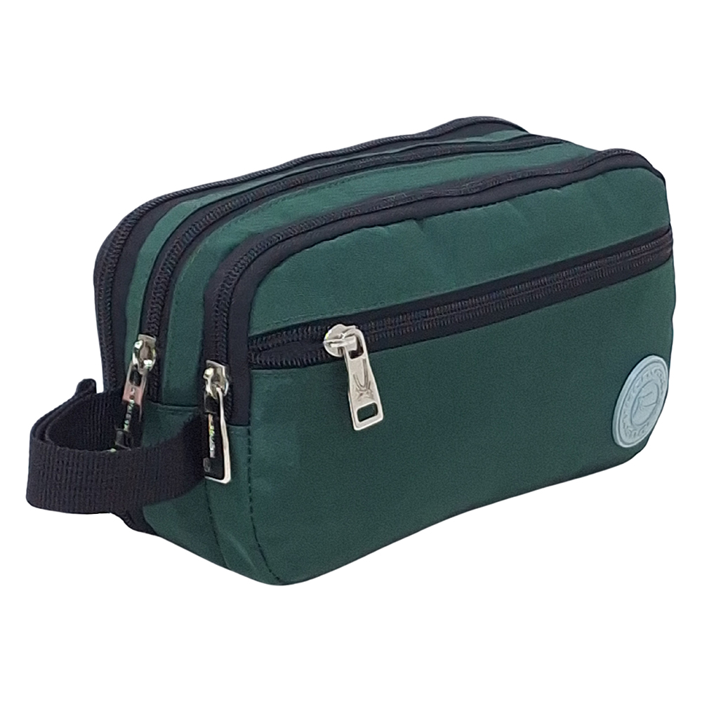 CARTUCHERA ORGANIZADORA KENGAR MODELO STAR - VERDE BOTELLA - 5