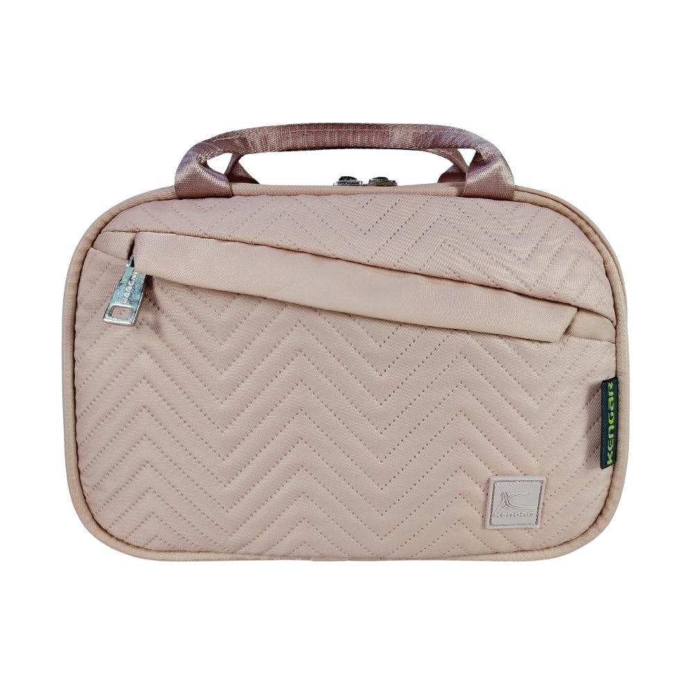 CARTUCHERA ORGANIZADORA XL KENGAR MELÓN PASTEL - 2