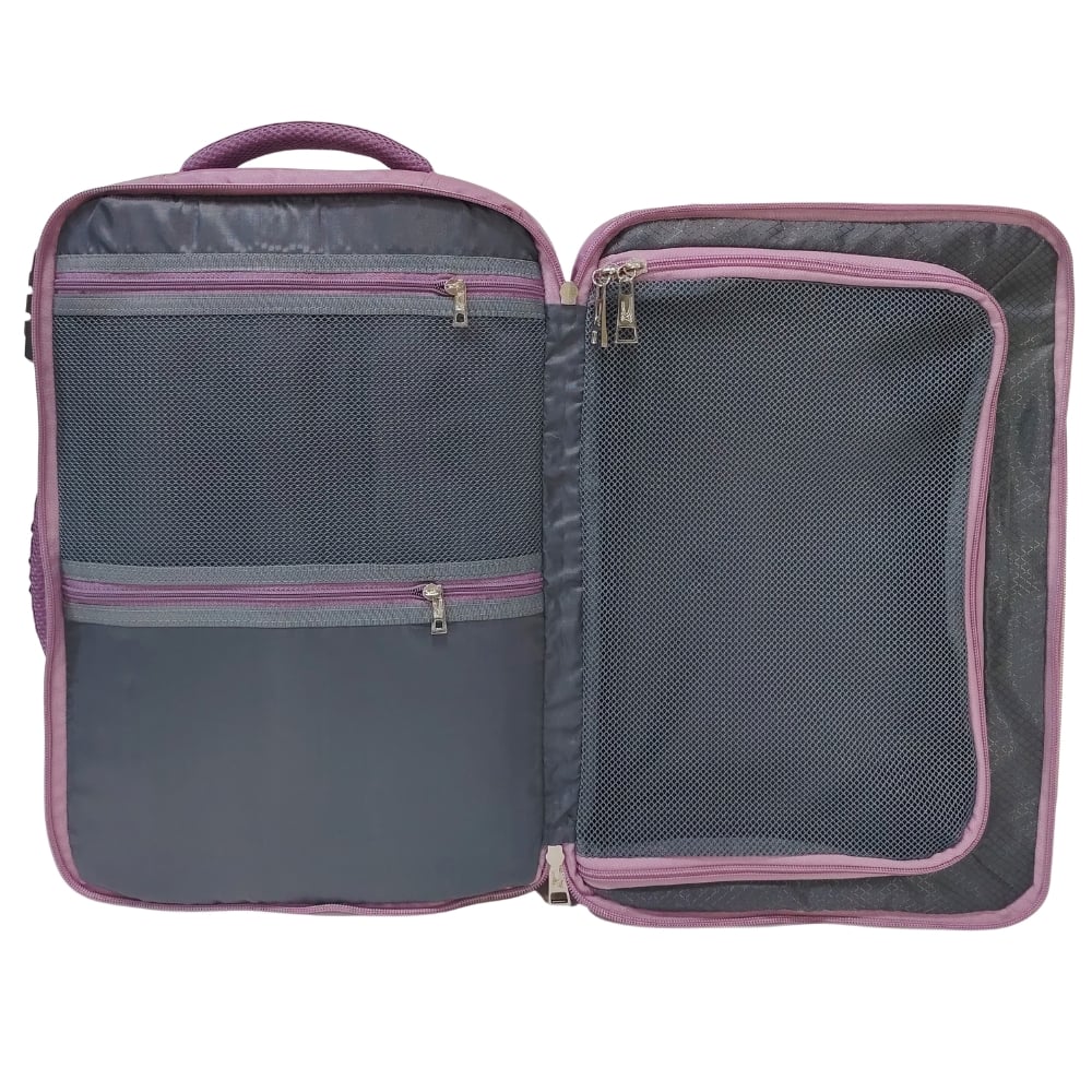 MOCHILA VIAJERA TRENDY KENGAR - ACEITUNA - 3