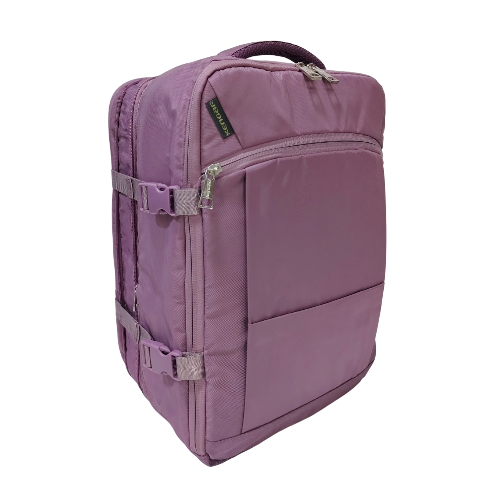 MOCHILA VIAJERA TRENDY KENGAR - ACEITUNA - 6