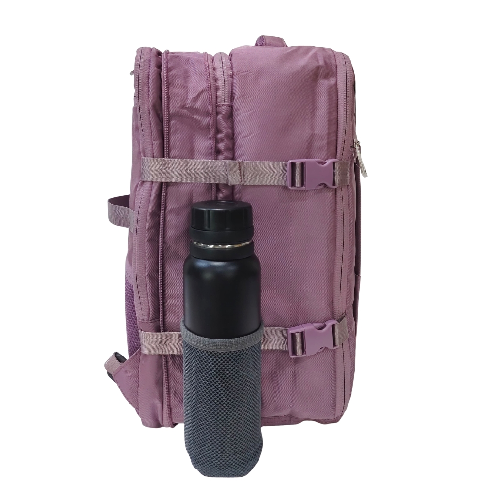 MOCHILA VIAJERA TRENDY KENGAR - ACEITUNA - 7