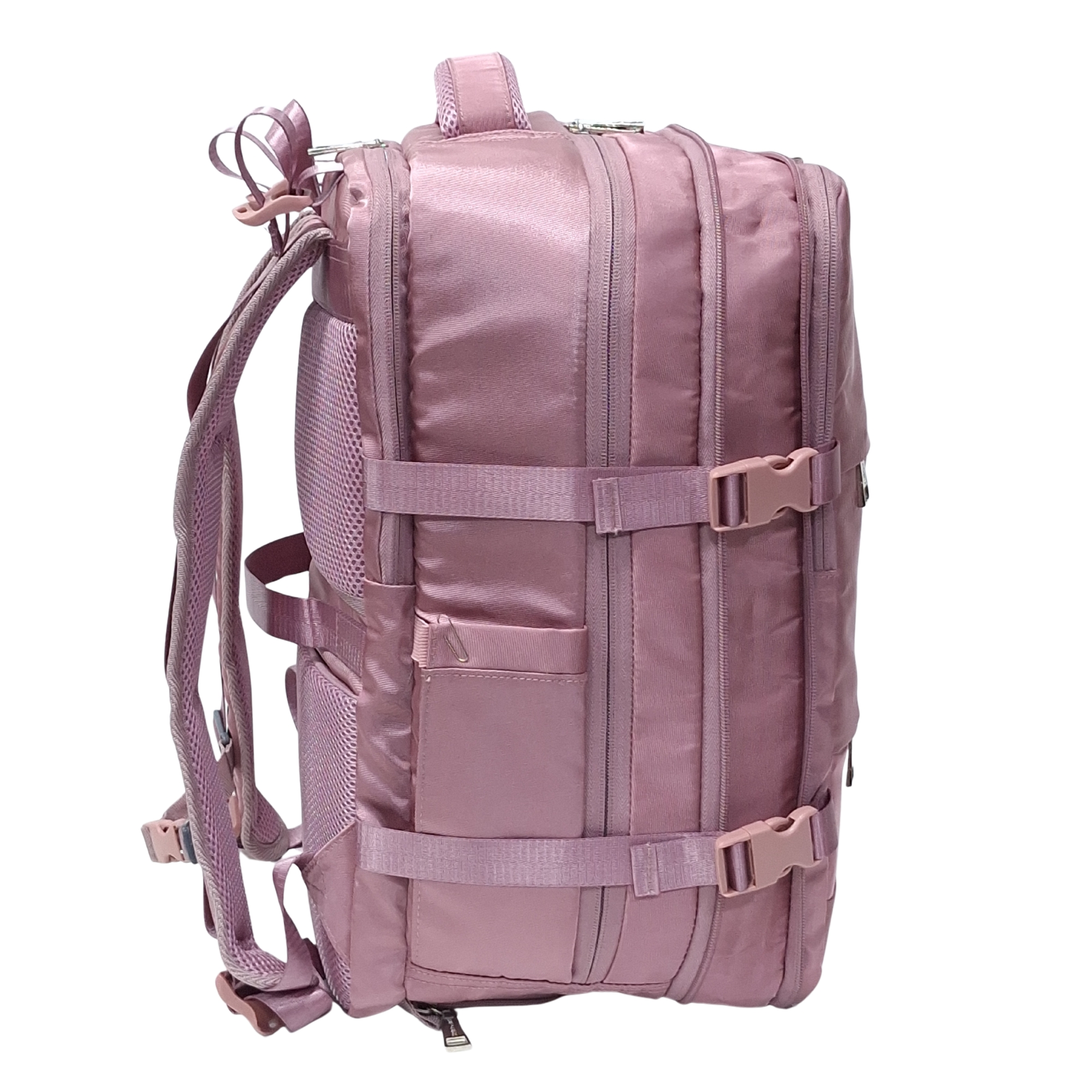 MOCHILA VIAJERA PALO ROSA + LONCHERA MAGIC FUCSIA DE REGALO - 4