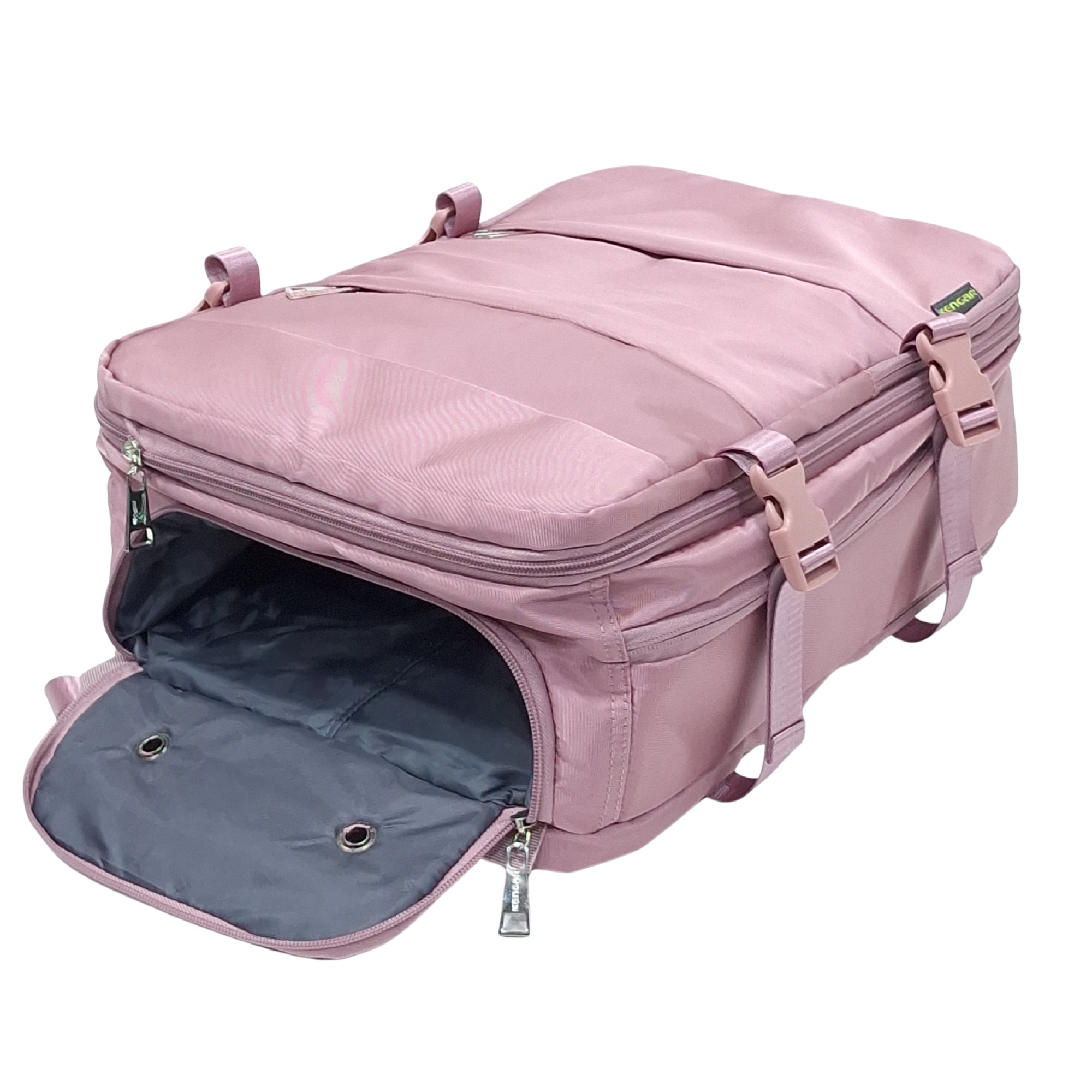 MOCHILA VIAJERA PALO ROSA + LONCHERA MAGIC FUCSIA DE REGALO - 6