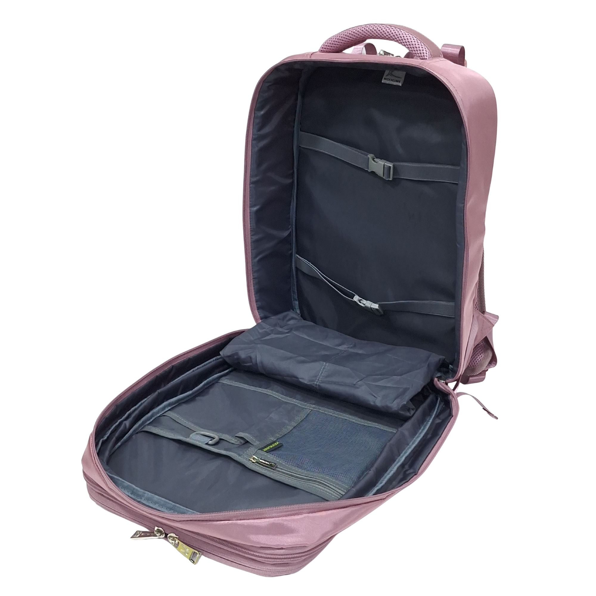 MOCHILA VIAJERA PALO ROSA + LONCHERA MAGIC FUCSIA DE REGALO - 7