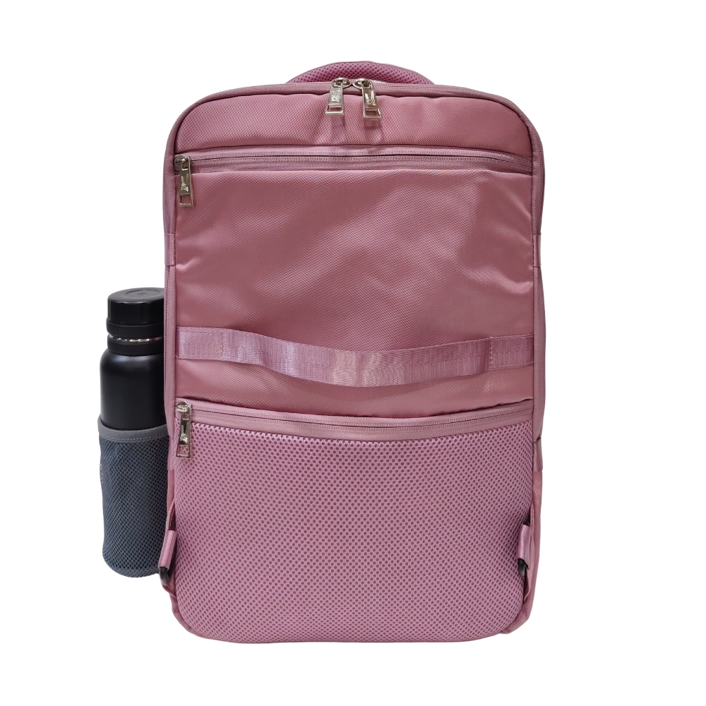 MOCHILA VIAJERA TRENDY KENGAR - PALO ROSA - 8